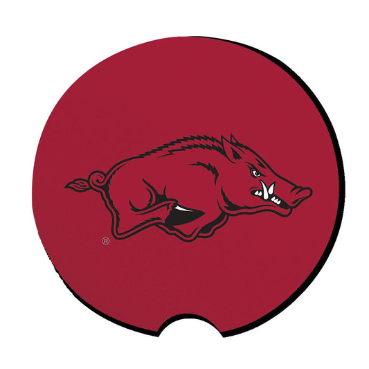 Two Logo Neoprene Travel Coasters | ARKANSAS