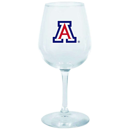 12.75oz Decal Wine Glass | Arizona Wildcats