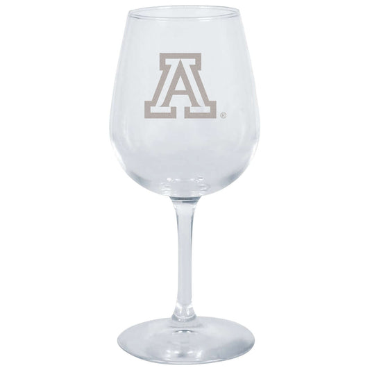 12.75oz Stemmed Wine Glass | Arizona Wildcats