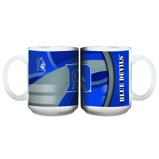 15oz White Carbon Fiber Mug | Duke