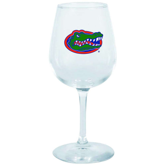 12.75oz Decal Wine Glass | Florida University