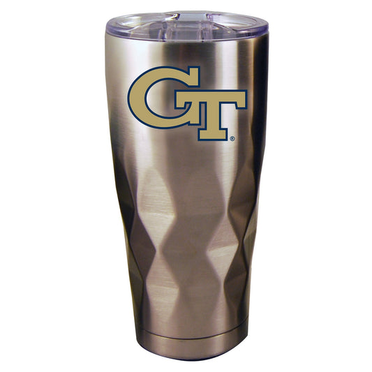 22oz Diamond Stainless Steel Tumbler | Georgia Tech Yellow Jackets