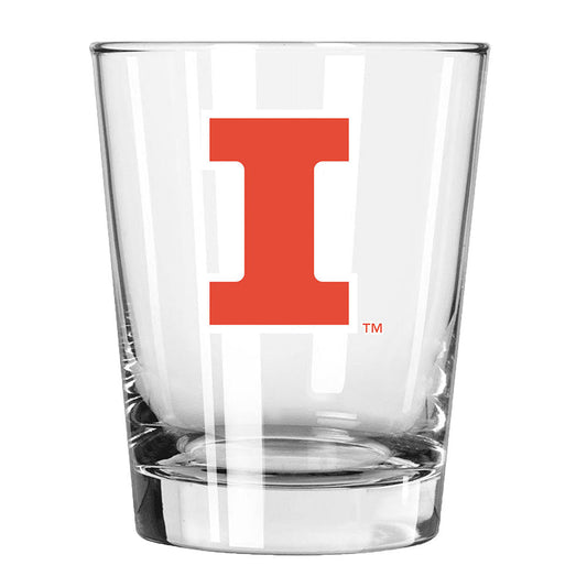 15oz Glass Tumbler | Illinois Fighting Illini