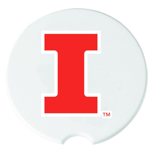 2 Pack Logo Travel Coaster | Illinois University