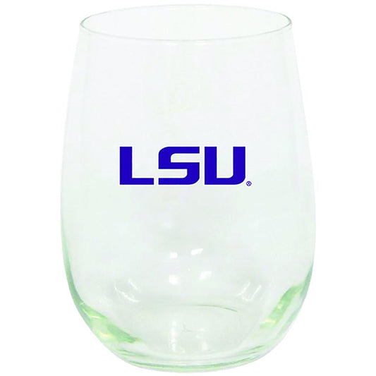 15oz Stemless Glass Tumbler | LSU