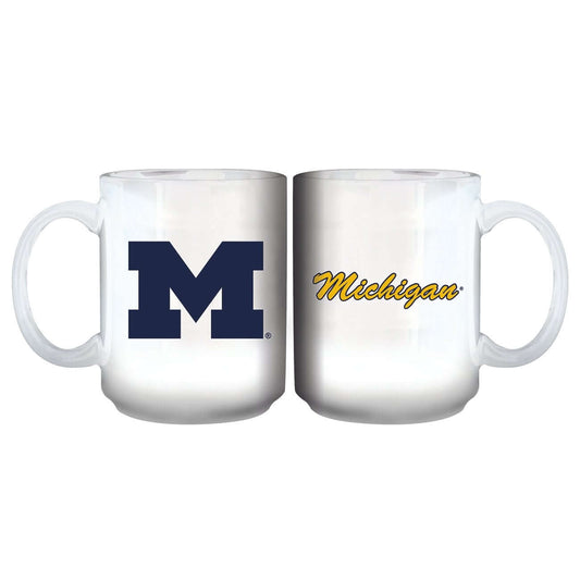 110z White Basic Mug | Michigan University