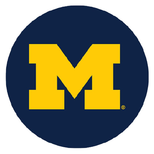 Two Logo Neoprene Travel Coasters | Michigan Wolverines