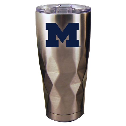 22oz Diamond Stainless Steel Tumbler | Michigan Wolverines