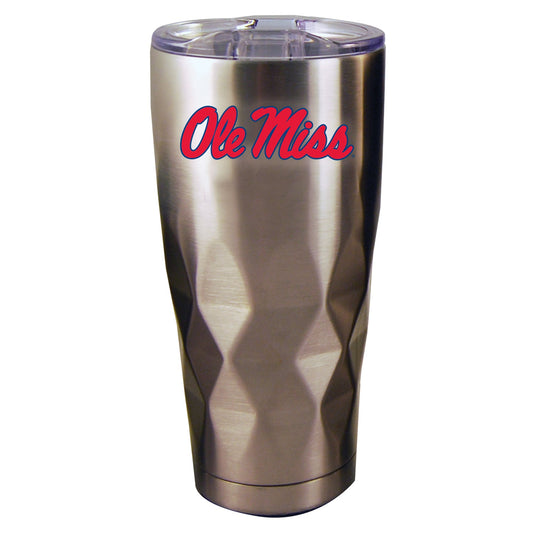 22oz Diamond Stainless Steel Tumbler | Mississippi Ole Miss