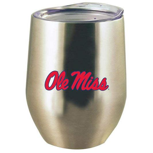 12oz Stainless Steel Stemless Tumbler w/Lid | Mississippi University