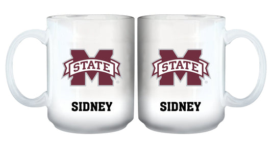 15oz W Mug Basic - Mississippi State University