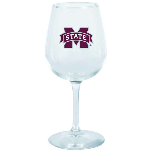 12.75oz Decal Wine Glass MS St