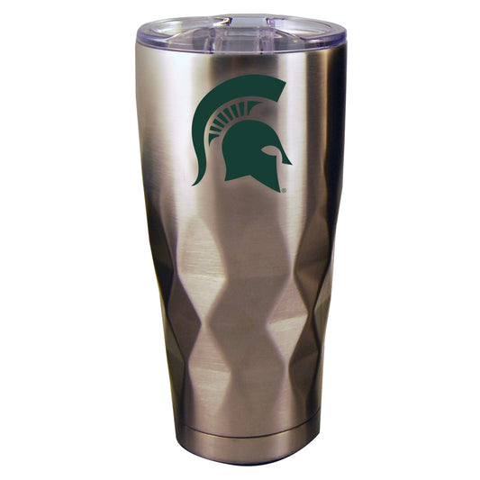 22oz Diamond Stainless Steel Tumbler | Michigan State Spartans