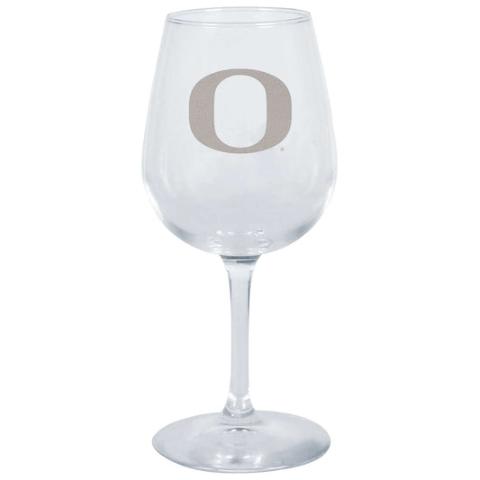 12.75oz Stemmed Wine Glass | Oregon Ducks