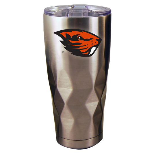 22oz Diamond Stainless Steel Tumbler | Oregon State Beavers