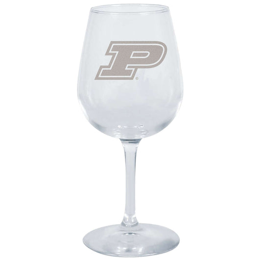 12.75oz Stemmed Wine Glass | Purdue Boilermakers