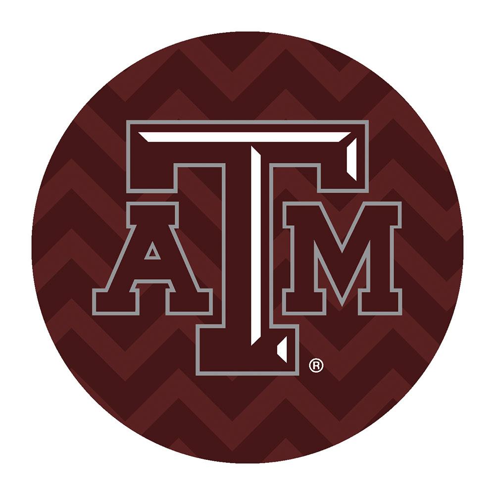 Single Chevron Coaster | Texas A&M University