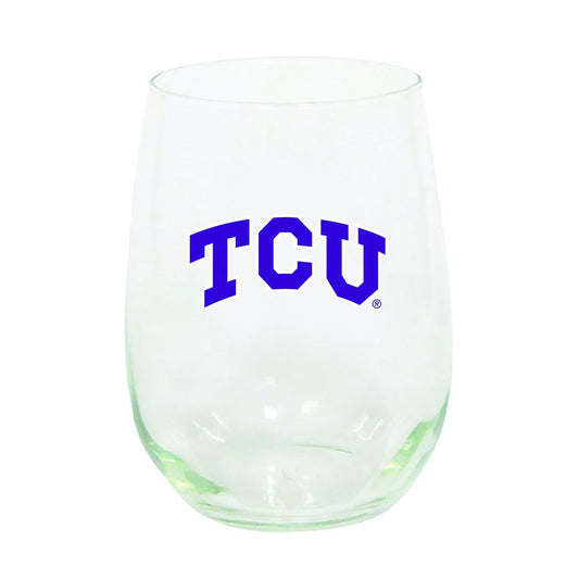 15oz Stemless Glass Tumbler | TX Christian