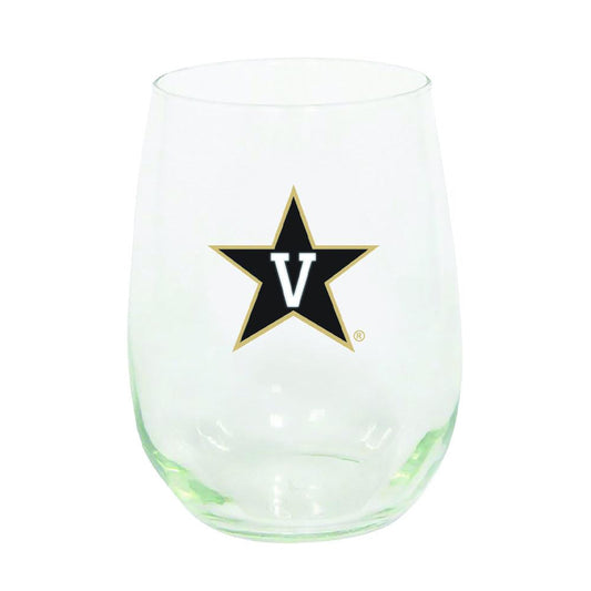 15oz Stemless Glass Tumbler | Vanderbilt