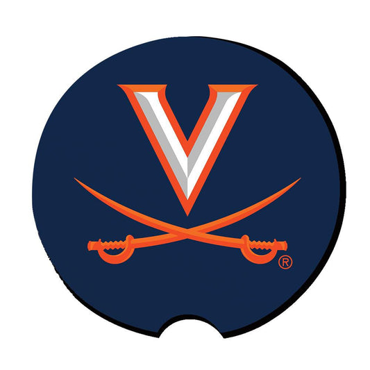 Two Logo Neoprene Travel Coasters | VA TECH