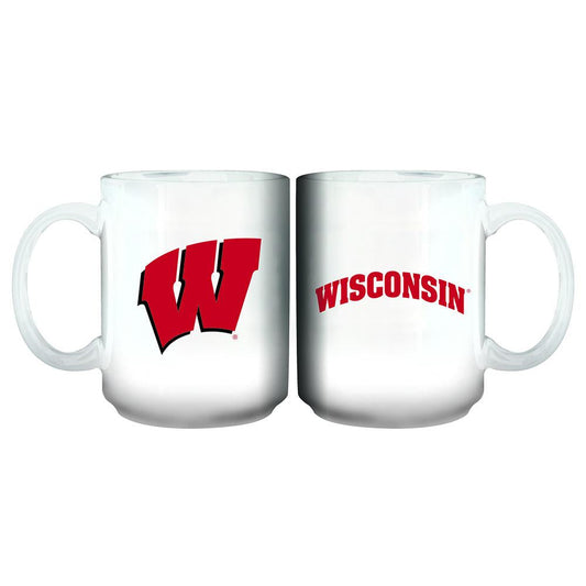 15oz W Mug Basic - University of Wisconsin