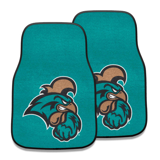 Coastal Carolina University 2-pc Carpet Car Mat Set