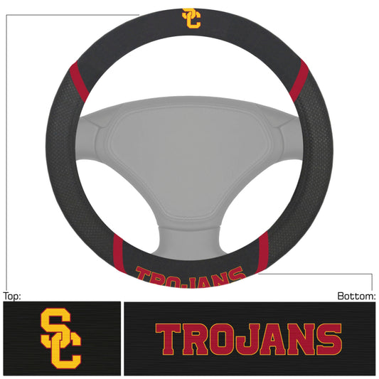 University of Southern California Steering Wheel Cover