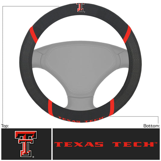 Texas Tech University Steering Wheel Cover