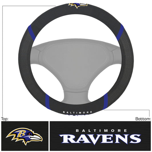 NFL - Baltimore Ravens Steering Wheel Cover