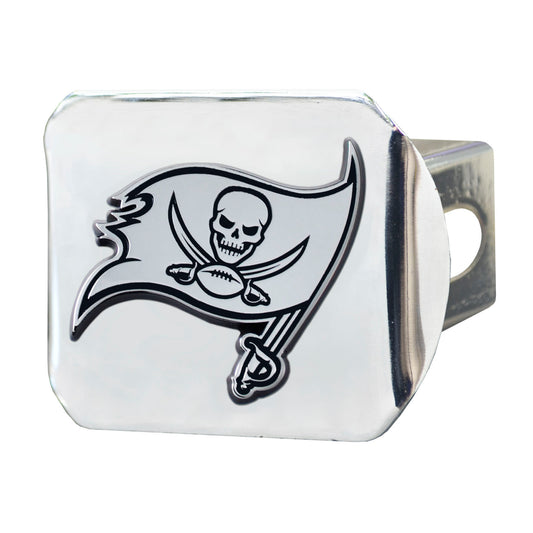 NFL - Tampa Bay Buccaneers Hitch Cover - Chrome