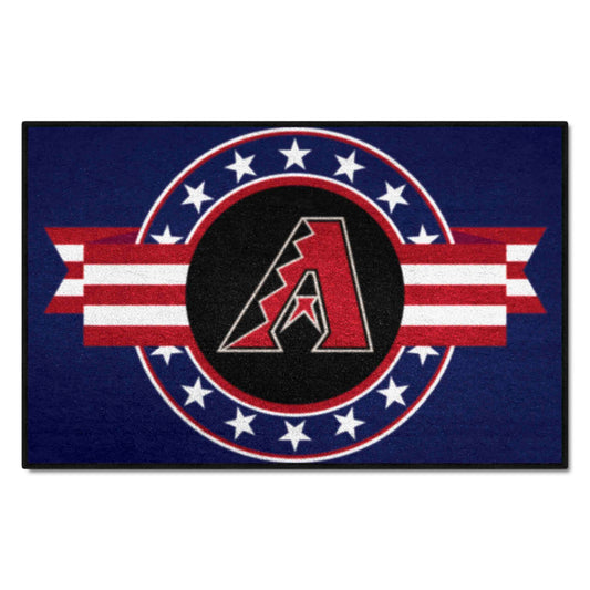 MLB - Arizona Diamondbacks Starter Mat - MLB Patriotic