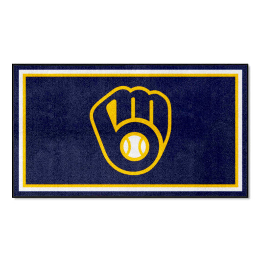 MLB - Milwaukee Brewers 3x5 Rug