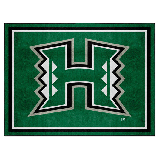 University of Hawaii 8x10 Rug