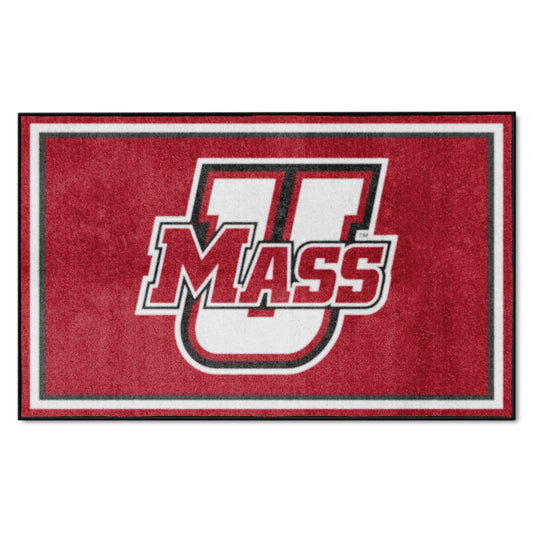 University of Massachusetts 4x6 Rug