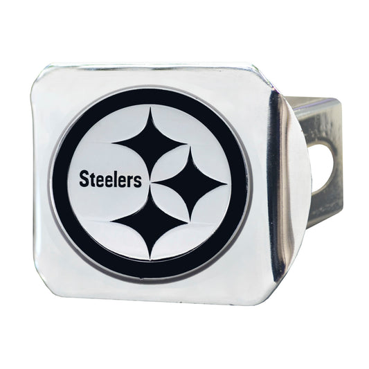 NFL - Pittsburgh Steelers Hitch Cover - Chrome