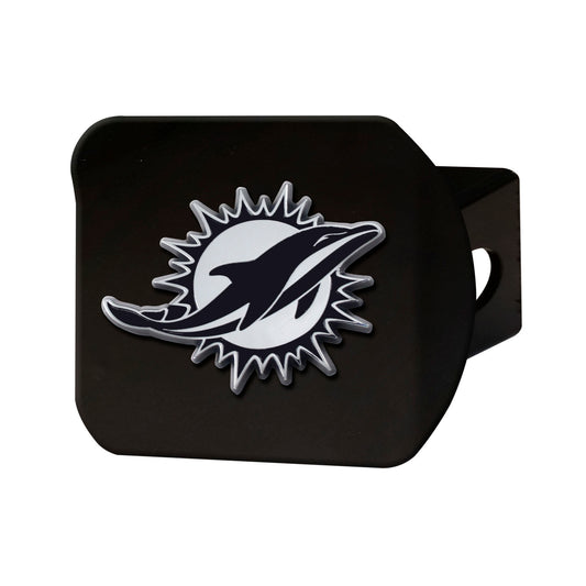 NFL - Miami Dolphins Hitch Cover - Black