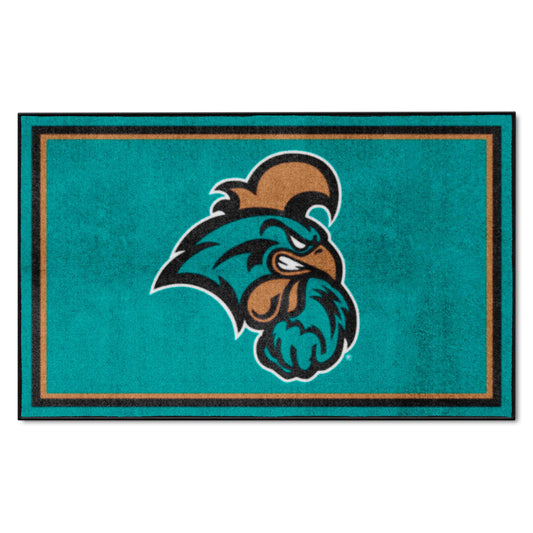 Coastal Carolina University 4x6 Rug