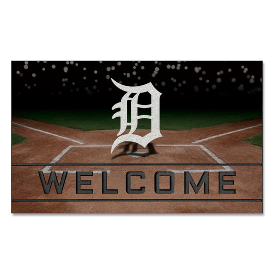 MLB - Detroit Tigers Crumb Rubber Door Mat