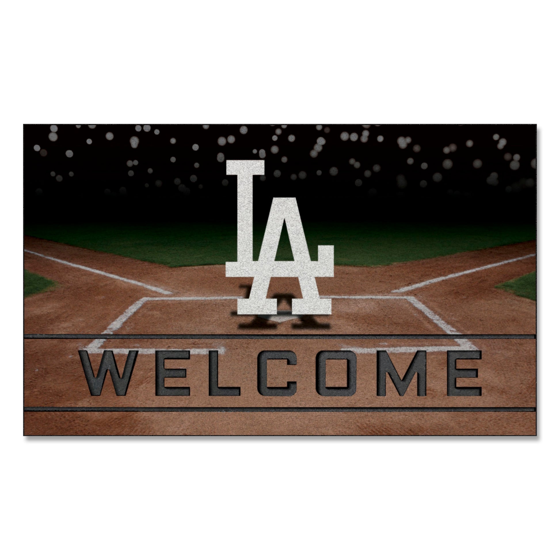 MLB - Los Angeles Dodgers Crumb Rubber Door Mat