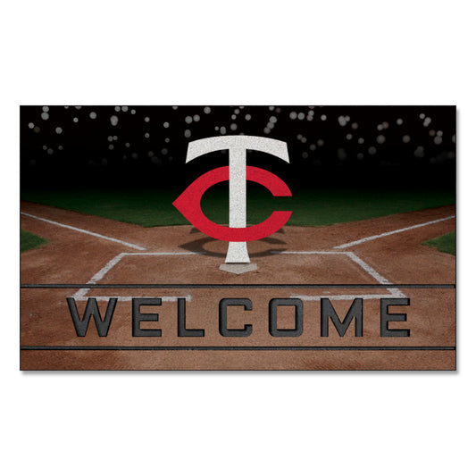 MLB - Minnesota Twins Crumb Rubber Door Mat