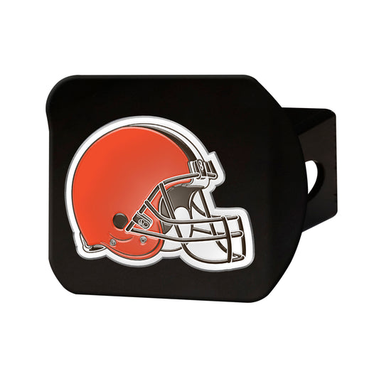 NFL - Cleveland Browns Color Hitch Cover - Black