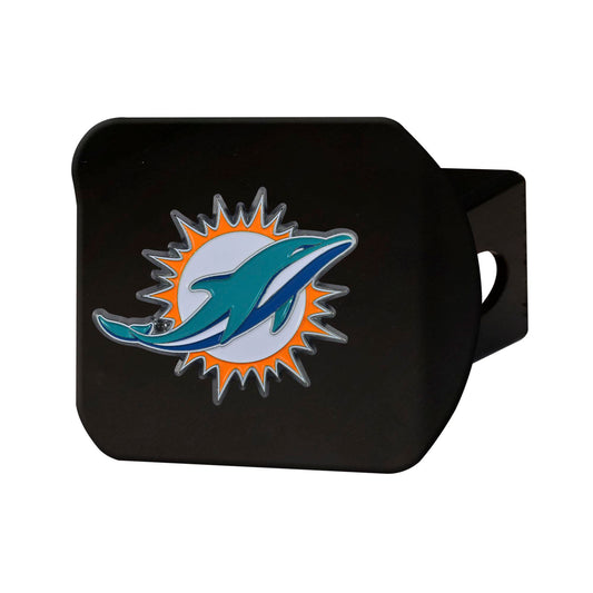 NFL - Miami Dolphins Color Hitch Cover - Black