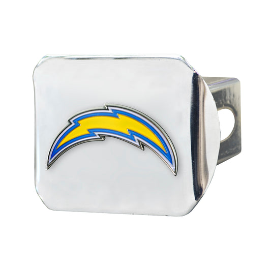 NFL - Los Angeles Chargers Color Hitch Cover - Chrome