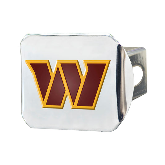 NFL - Washington Commanders Color Hitch Cover - Chrome