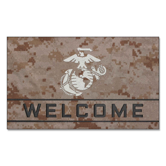 U.S. Marines Crumb Rubber Door Mat