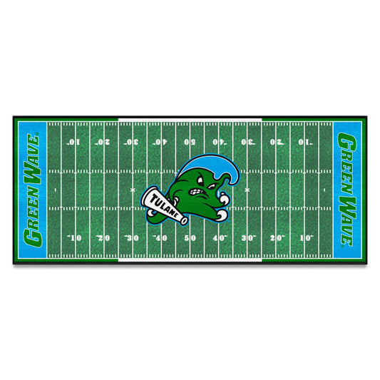 Tulane University Football Field Runner