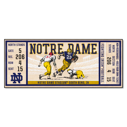 Notre Dame Ticket Runner