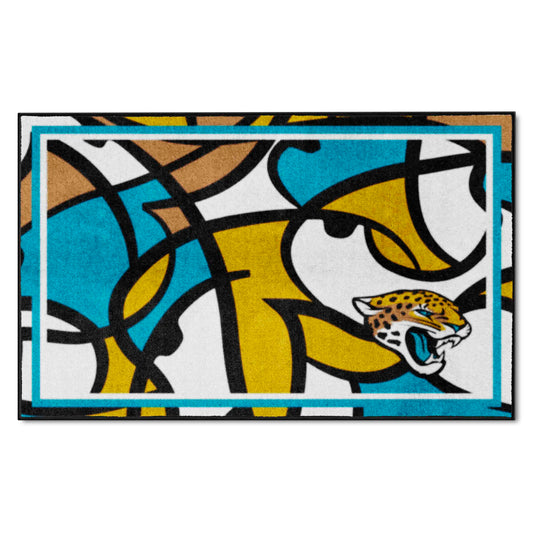 NFL - Jacksonville Jaguars NFL x FIT 4x6 Rug