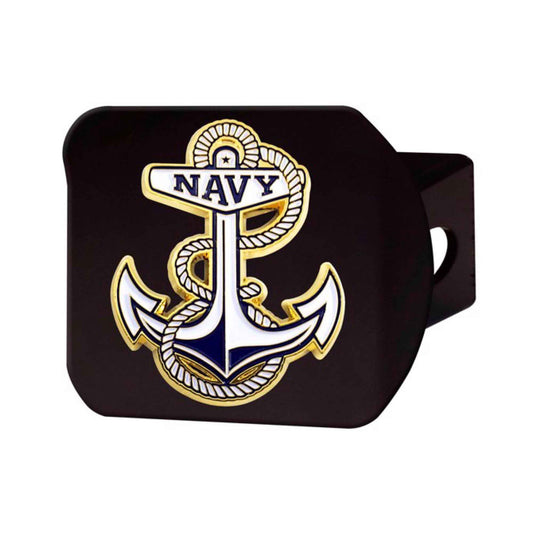 U.S. Naval Academy Color Hitch Cover - Black