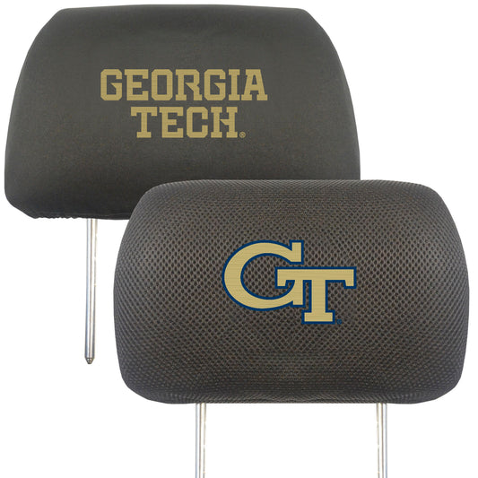 Georgia Tech Head Rest Cover